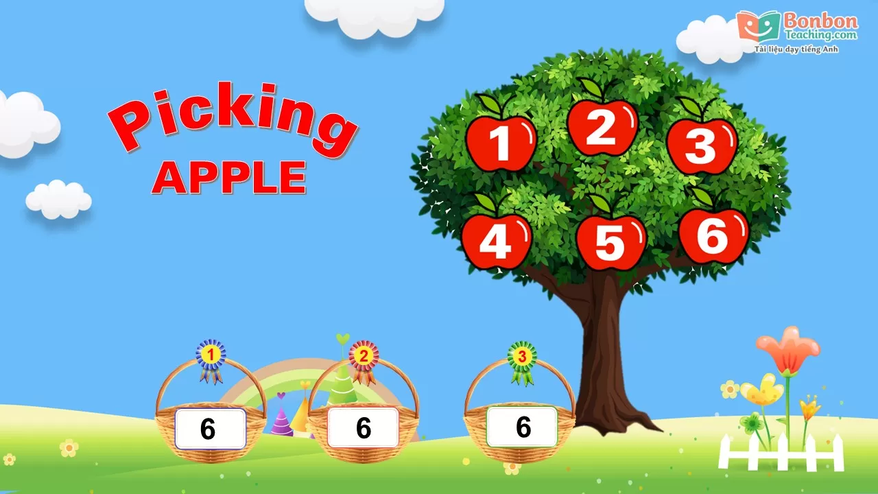 Game PICKING APPLE