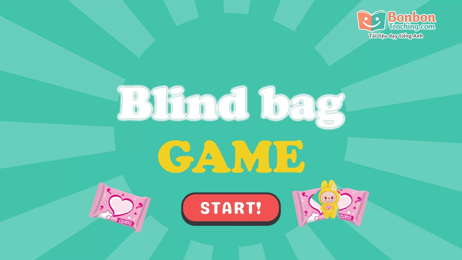 Game TÚI MÙ - BLIND BAG GAME