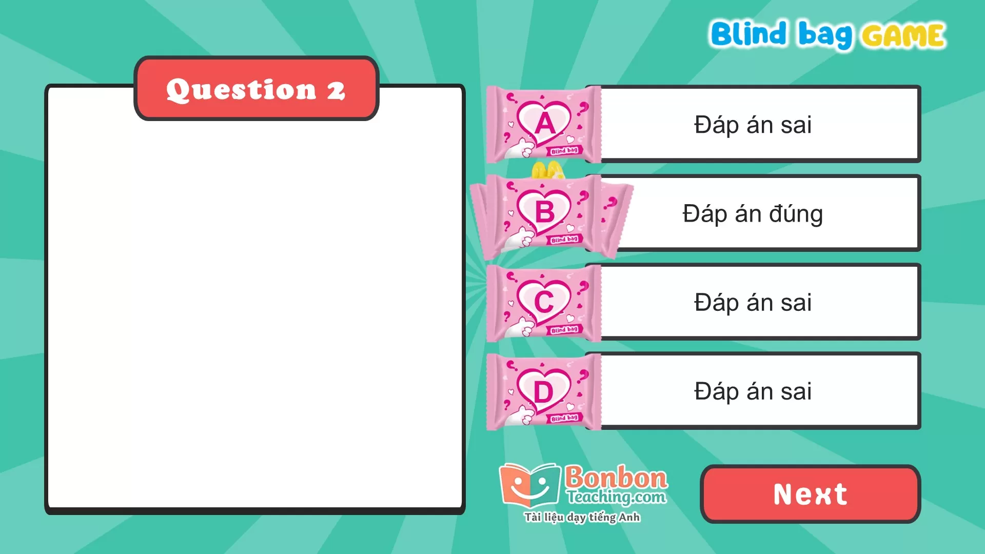 Game TÚI MÙ - BLIND BAG GAME