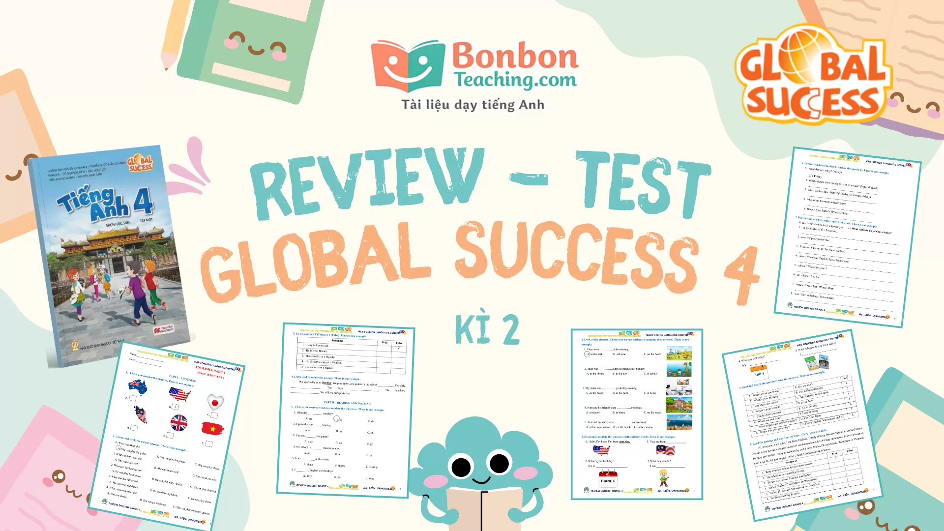 Global success 4 - BỘ BÀI TẬP REVIEW-TEST - Kì 2