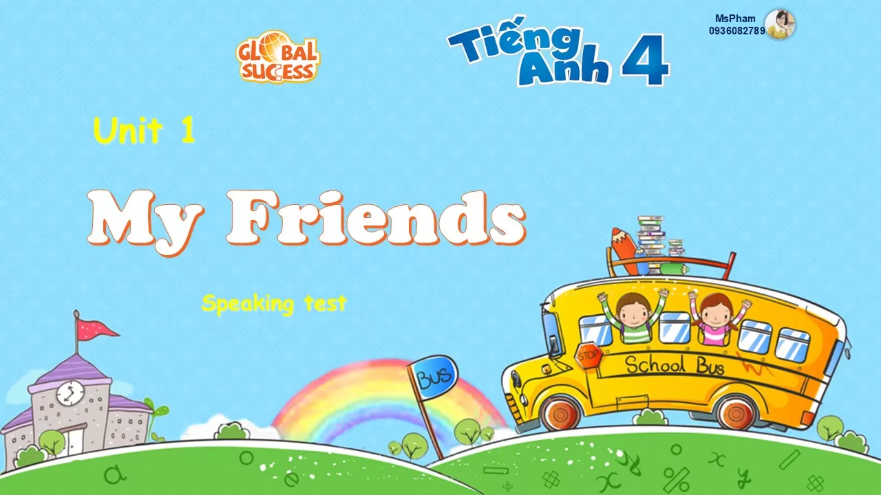 Global success 4 - SPEAKING TEST