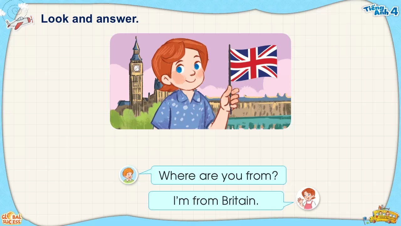 Global success 4 - SPEAKING TEST