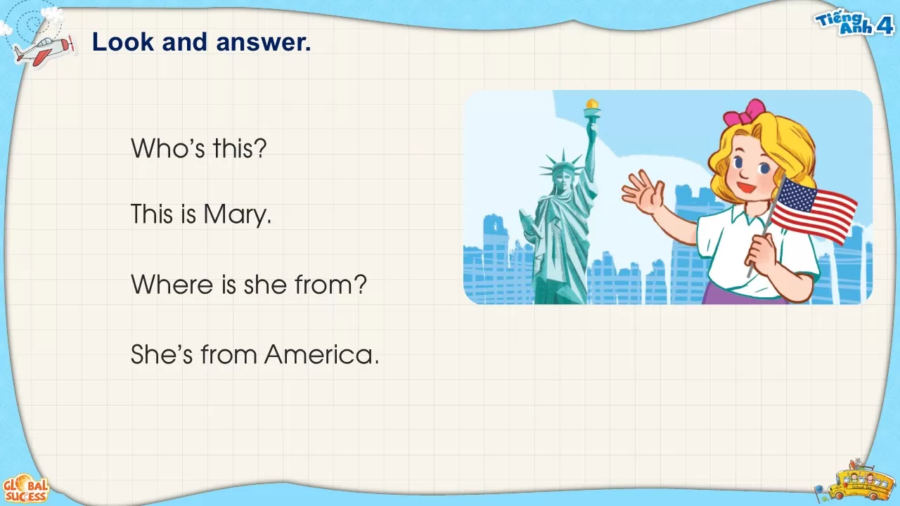 Global success 4 - SPEAKING TEST