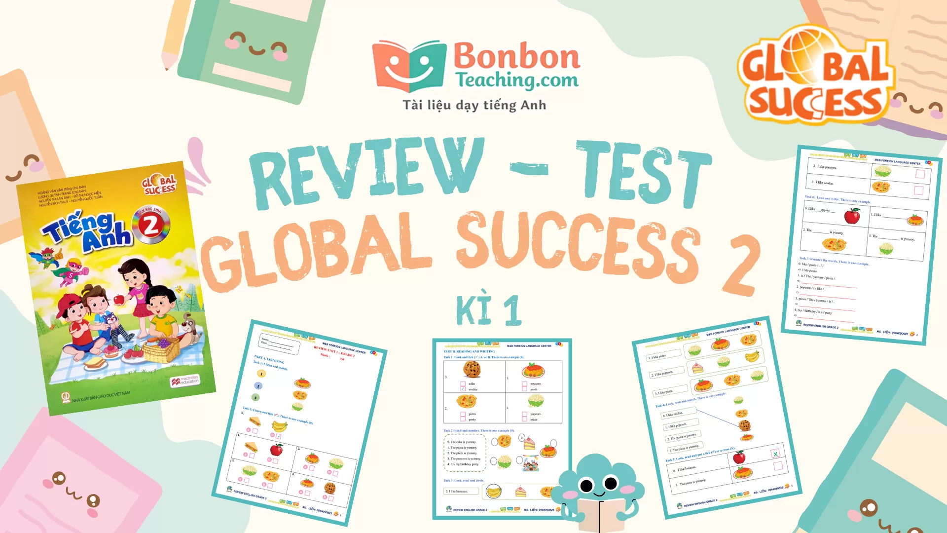 Global success 2 - BỘ BÀI TẬP REVIEW-TEST - Kì 1