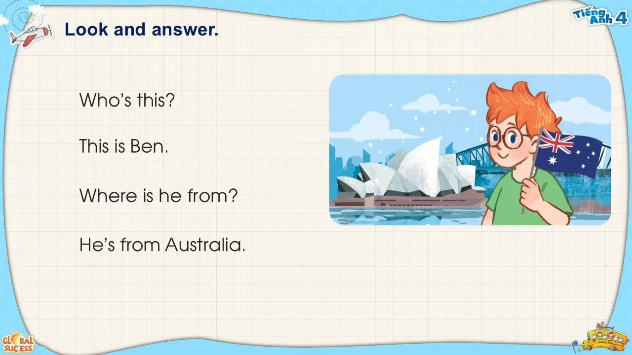 Global success 4 - SPEAKING TEST