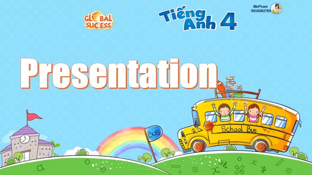 Global success 4 - SPEAKING TEST