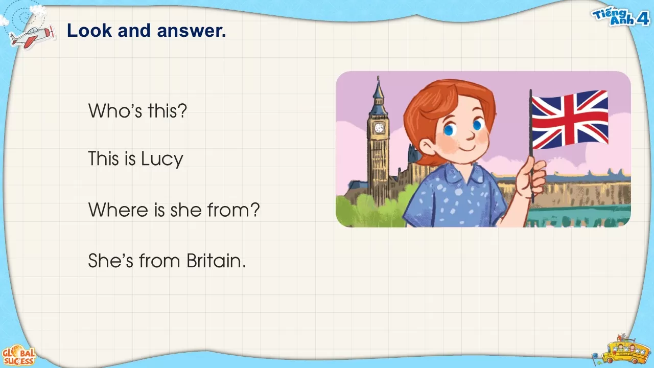 Global success 4 - SPEAKING TEST